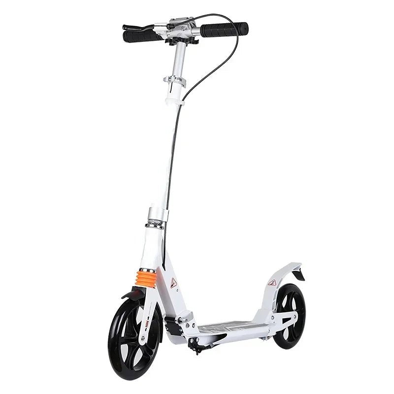 Double Brake Adults Kids Scooter Double Vibration Reduction - OnlineshopLand