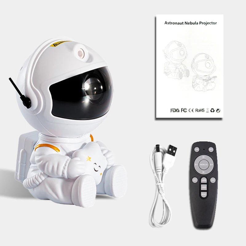 Galaxy Star Astronaut Projector LED Night Light Starry Sky Porjectors Lamp Decoration Bedroom Room Decorative For Children Gifts - OnlineshopLand