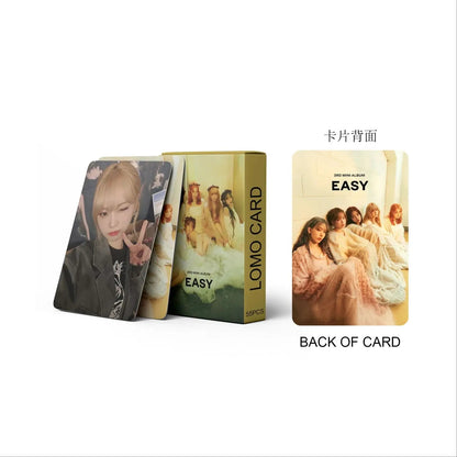 LE SSERAFIM NEW Album 3rd Mini Album 'EASY' Photocards 55PCS - OnlineshopLand