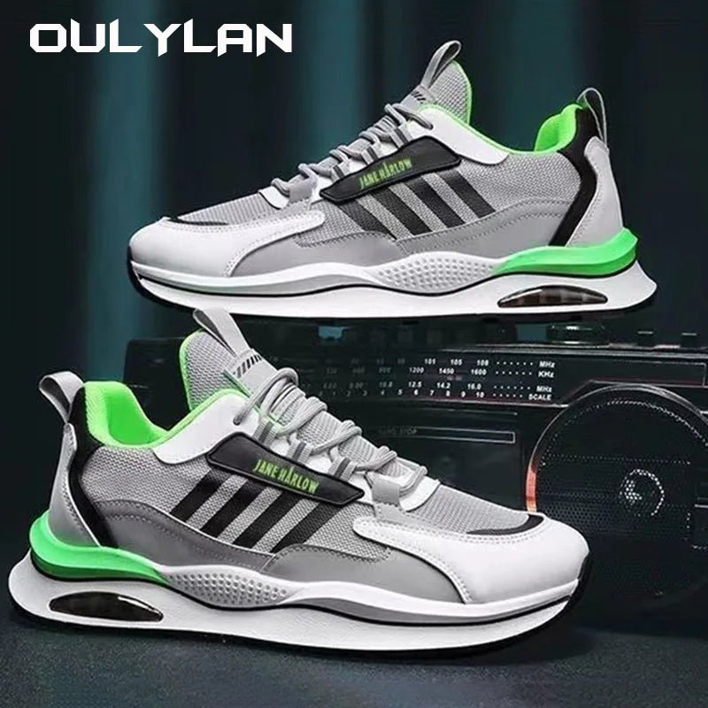 Men Fashion Mens Sneakers Outdoor Comfortable Durable Soft Male Running Platform Fashion Shoes - OnlineshopLand