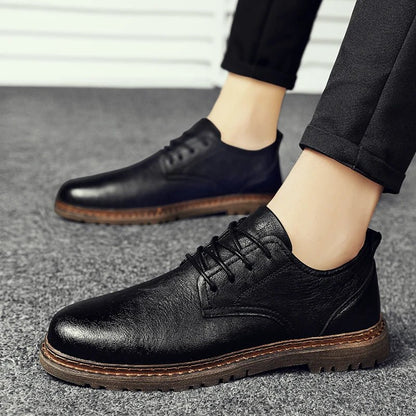 Men's Casual Shoes Business Work Office Strappy Dress S - OnlineshopLand
