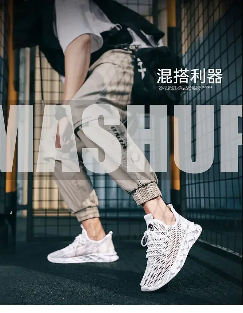 Men's Shoes Casual Mesh Summer Sneakers Breathable - OnlineshopLand