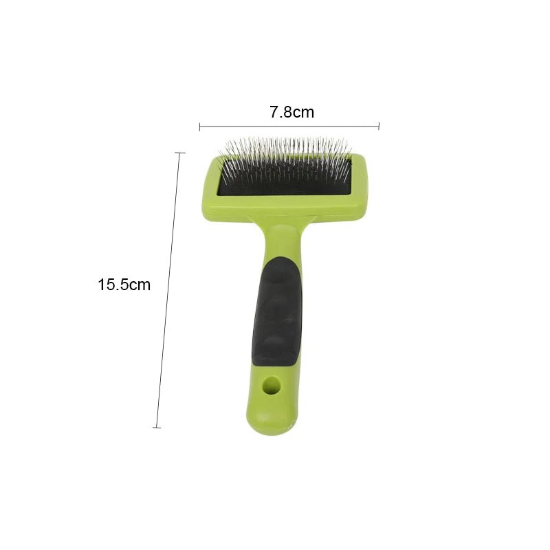 New Dog Hair Remover Brush Pet Open Knot Comb Cat Puppy Hair Fur Shedding Grooming Trimmer Comb Blade Comb Cat Brush - OnlineshopLand