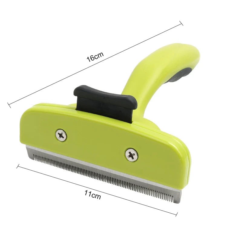 New Dog Hair Remover Brush Pet Open Knot Comb Cat Puppy Hair Fur Shedding Grooming Trimmer Comb Blade Comb Cat Brush - OnlineshopLand