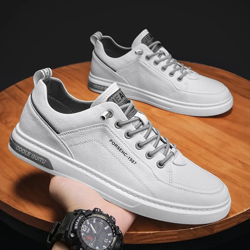 New Shoes for Men Comfortable Flat Men's Casual Shoes Outdoor Wild Men's Sneakers High End Fashion One Pedal Dress Shoes Male - OnlineshopLand