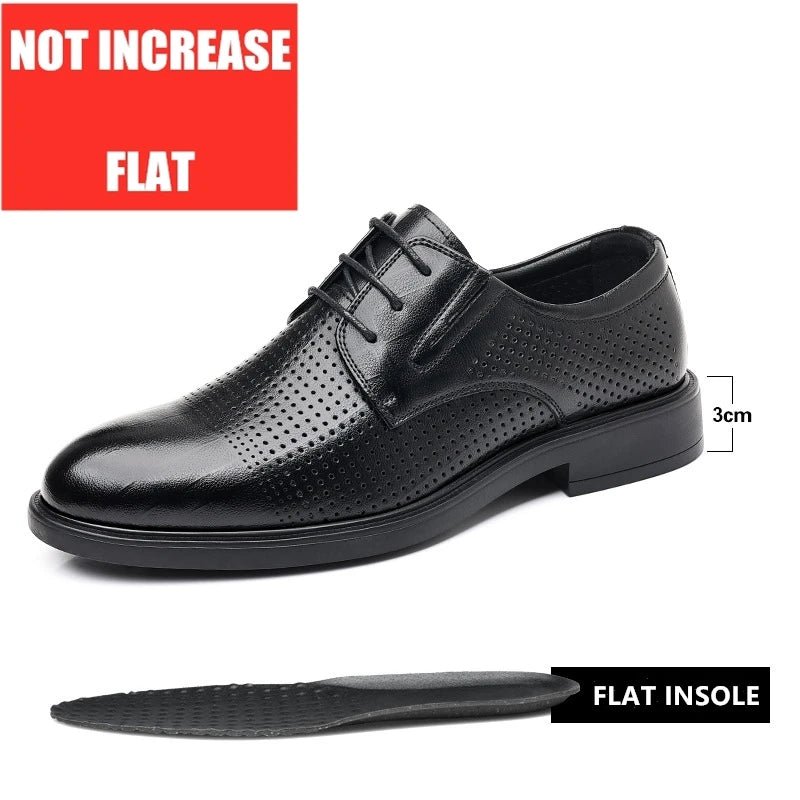 Shoes Men Dress Shoes Black Soft Leather Men - OnlineshopLand