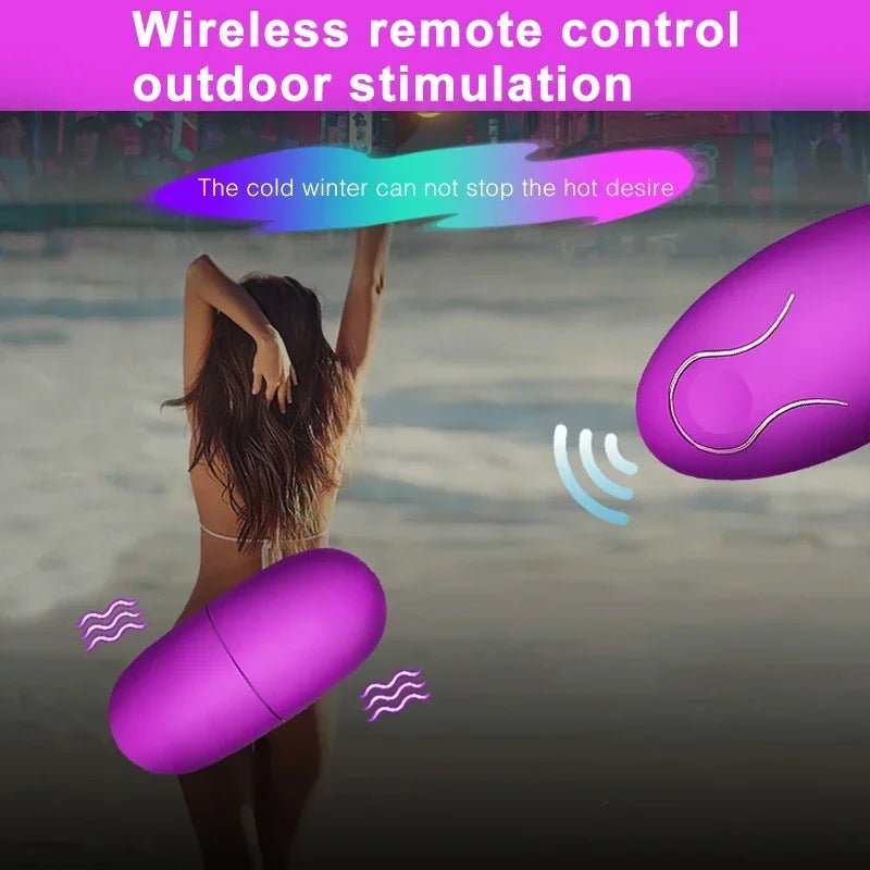 wireless remote control vibrator sex toys sex products vibrators for women toys for adults G-Spot Massager Vibrating Egg - OnlineshopLand