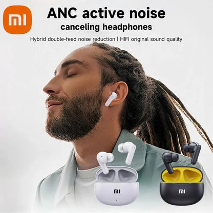 XIAOMI T80S ANC Bluetooth5.3 Earphones TWS In Ear Wireless Headphone Active Noise Cancelling Sport Gaming Stereo Sound Headset - OnlineshopLand