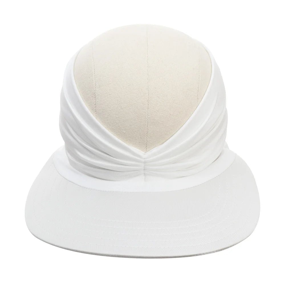 1Pc Women Wide Brim Double-sided Visor Hat Sun Protectio Anti-UV Summern Hats Fashion Flexible Baseball Cap Travel Beach Cap - OnlineshopLand