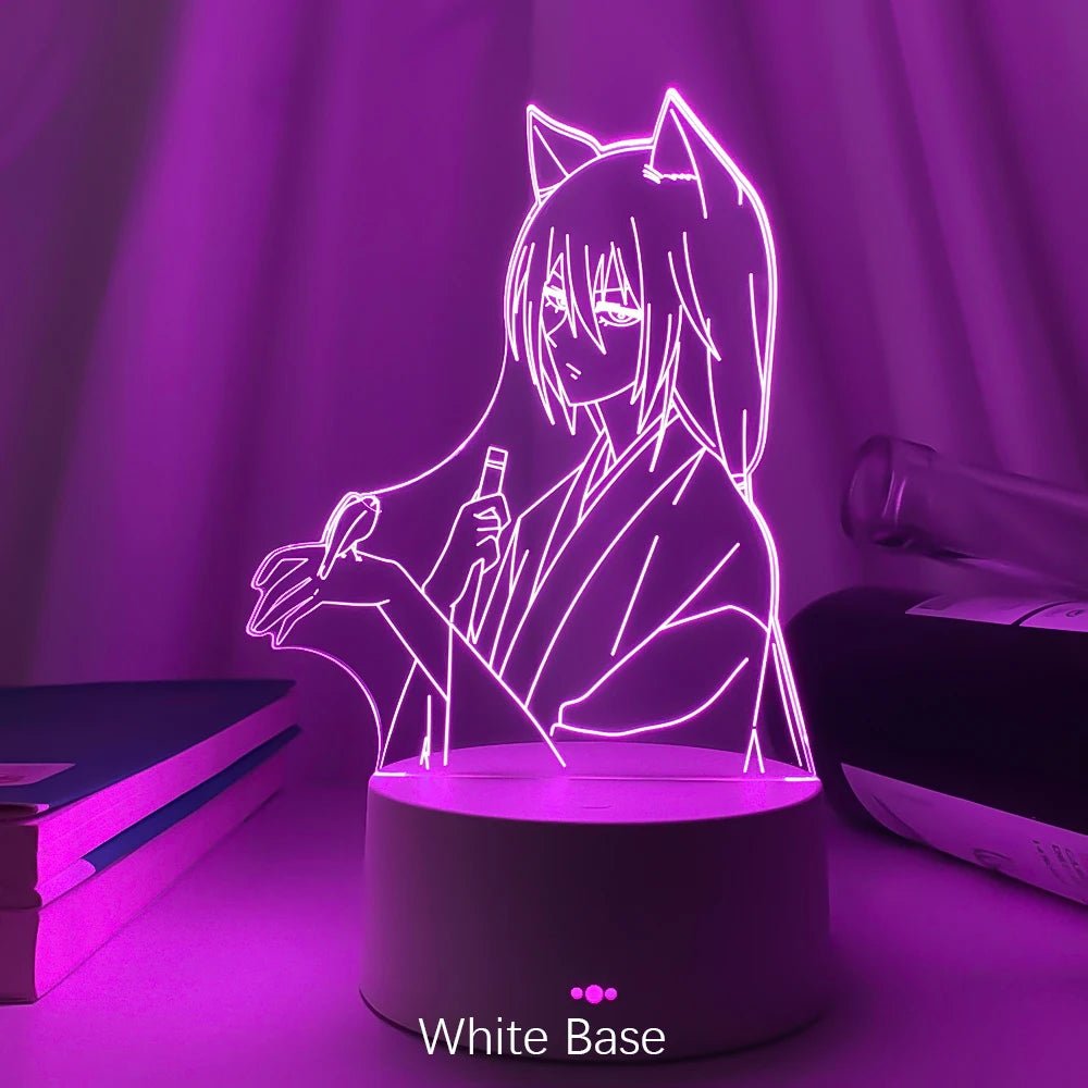 Acrylic 3d Lamp Anime Kamisama Kiss Tomoe for Bedroom Decor Night Light Children's Birthday Gift Room Desk Led Light Manga Tomoe. Lamps - OnlineshopLand
