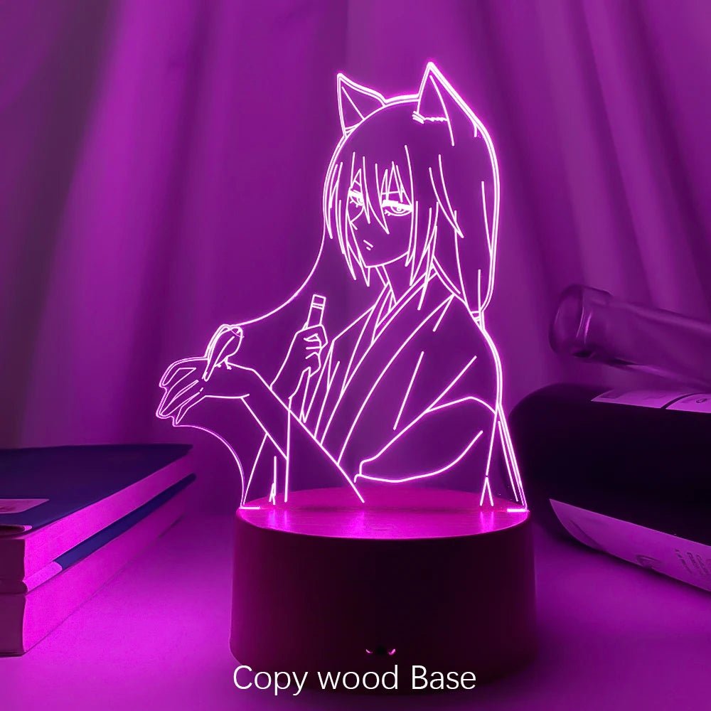 Acrylic 3d Lamp Anime Kamisama Kiss Tomoe for Bedroom Decor Night Light Children's Birthday Gift Room Desk Led Light Manga Tomoe. Lamps - OnlineshopLand