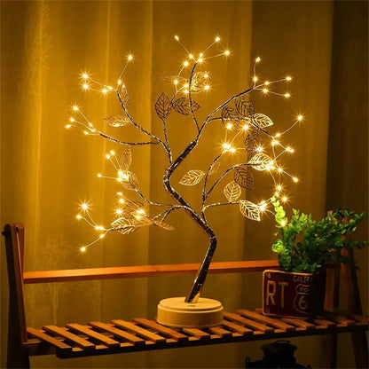 EverGlow Tree: USB LED Touch Lamp - DIY Xmas Sparkle - OnlineshopLand