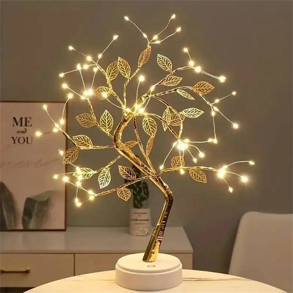 EverGlow Tree: USB LED Touch Lamp - DIY Xmas Sparkle - OnlineshopLand