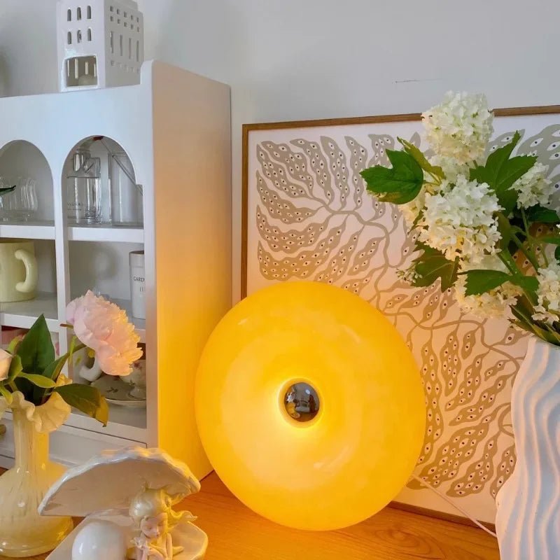 Ikea VARMBLIXT table/wall lamp, Limited edition Ikea donut lamp, Sabine Marcelis x Ikea donut lamp - OnlineshopLand