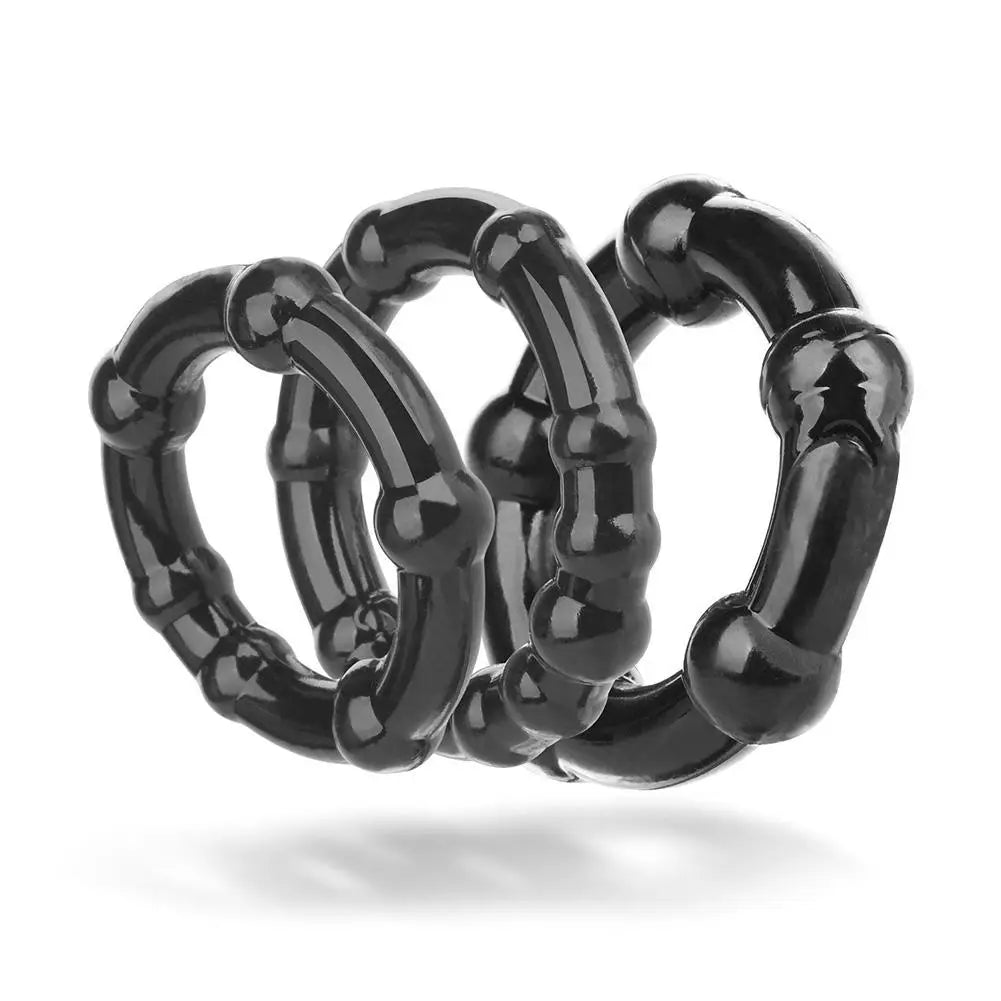 Reusable Silicone Penis Rings Sex Toys For Men - OnlineshopLand